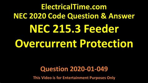 nec overcurrent protection